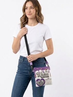 NEW Upcycled Trader Joe’s Halloween Quilted Pouch Bag
